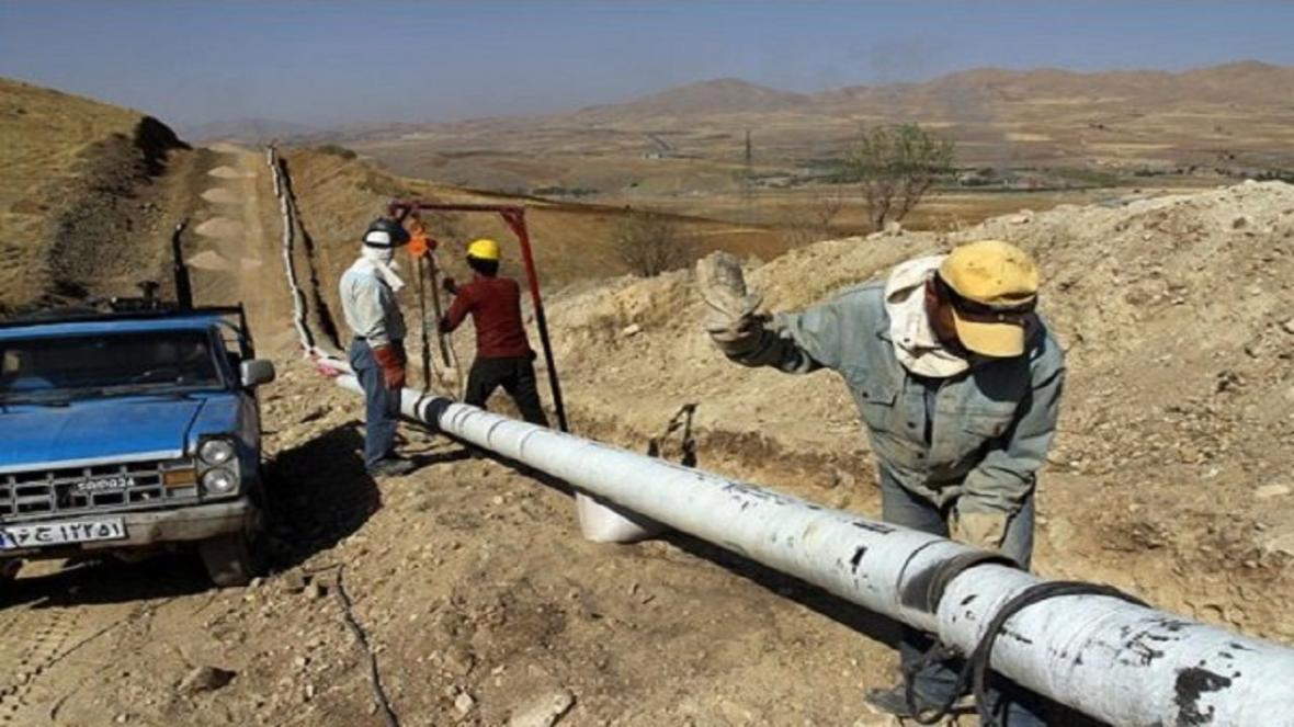 پیشرفت 55 درصد پروژه گازرسانی به شهر خلیفان مهاباد