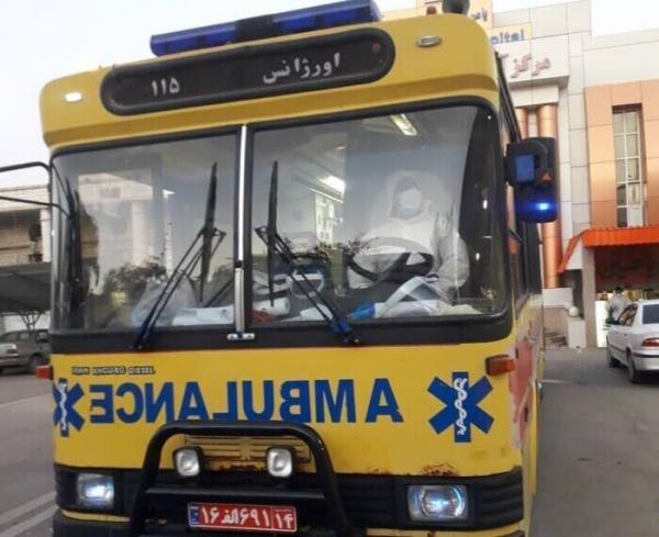 خبرنگاران انتقال یک هزار و 280 بیمار کرونایی با اتوبوس آمبولانس در اهواز